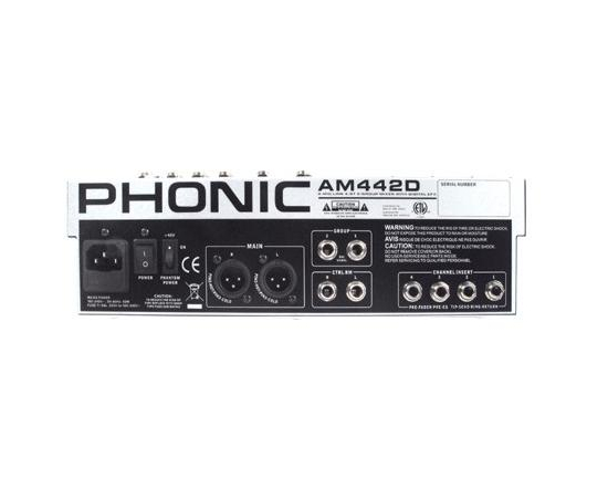 Компактный микшерный пульт Phonic AM 442D - 3163 за 0 грн. | 4Club